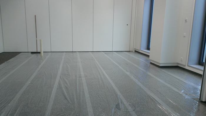 selbstklebende Schutzfolie für Teppichboden eventBASICS 62,5m²